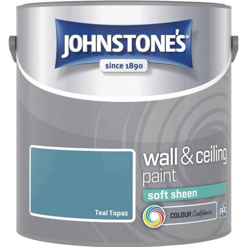 Wall & Ceiling Soft Sheen 2.5L Teal Topaz