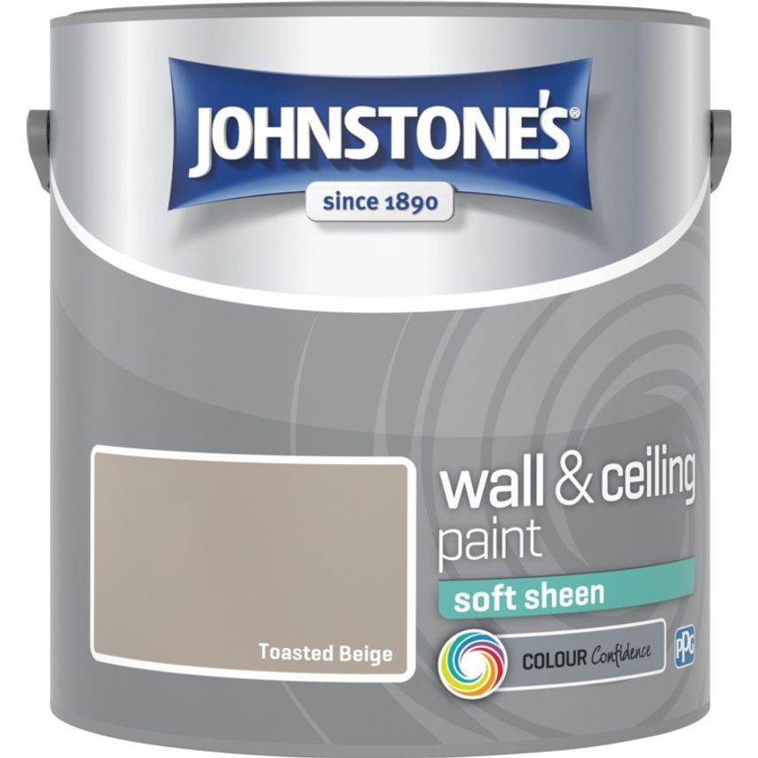 Wall & Ceiling Soft Sheen 2.5L Toasted Beige