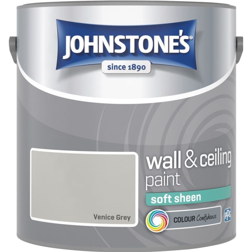 Wall & Ceiling Soft Sheen 2.5L Venice Grey