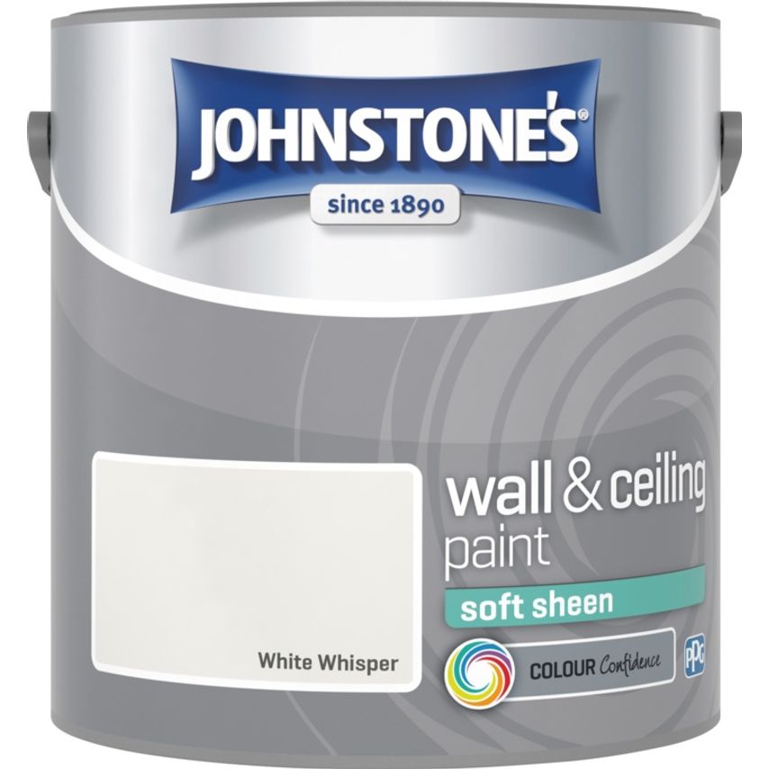 Wall & Ceiling Soft Sheen 2.5L White Whisper