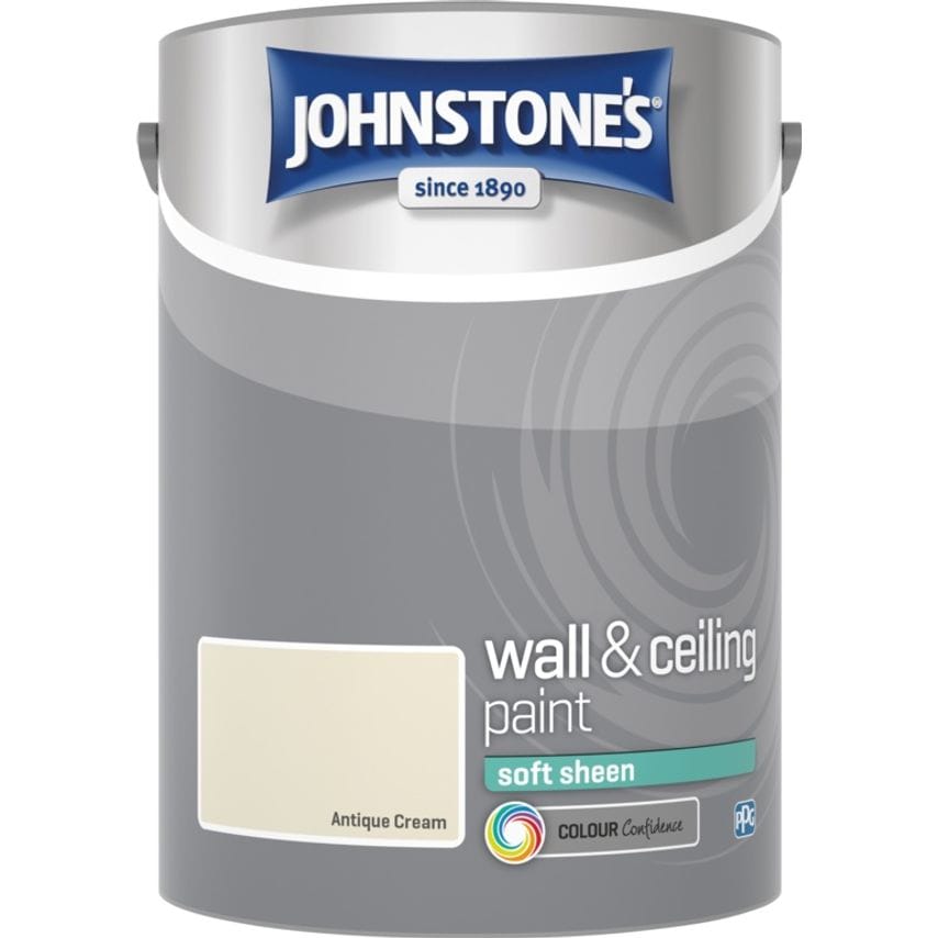 Wall & Ceiling Soft Sheen 5L Antique Cream