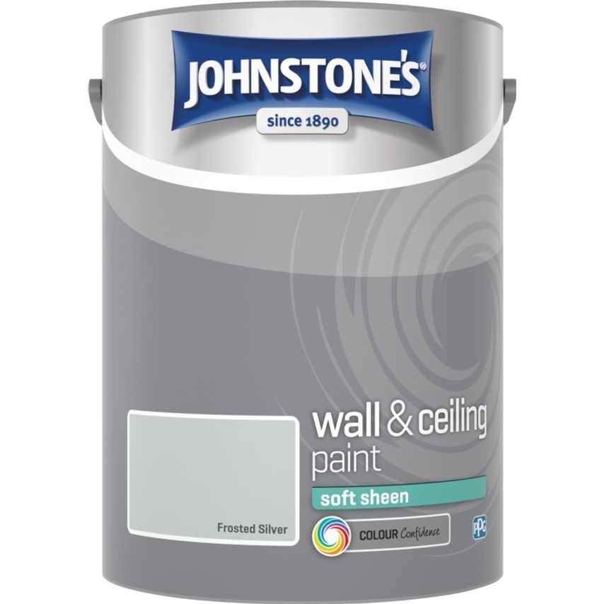 Wall & Ceiling Soft Sheen 5L Frosted Silver
