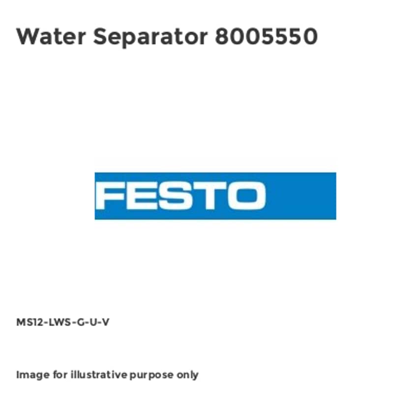 Water Separator 8005550