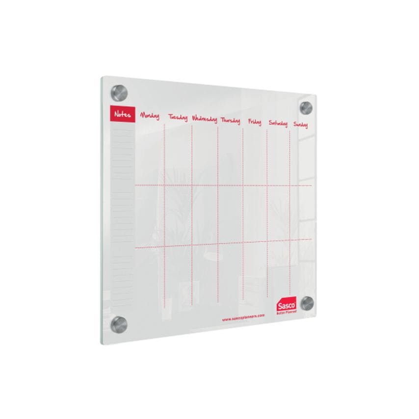 Weekplanner Acrylic 300X300Mm Mounted