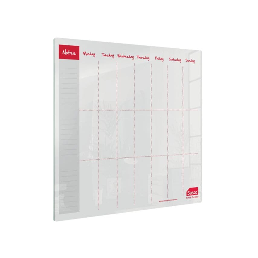 Weekplanner Acrylicdesk&Semi 450X450Mm