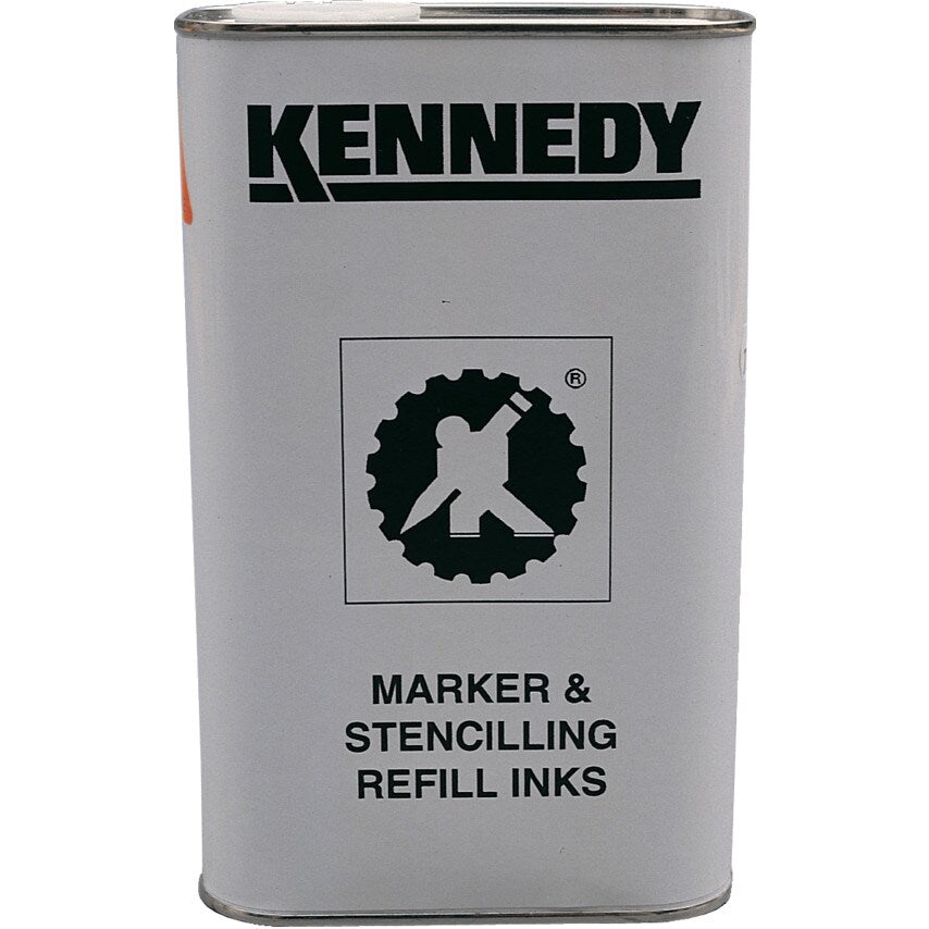 White 1LTR Metal Marking Ink