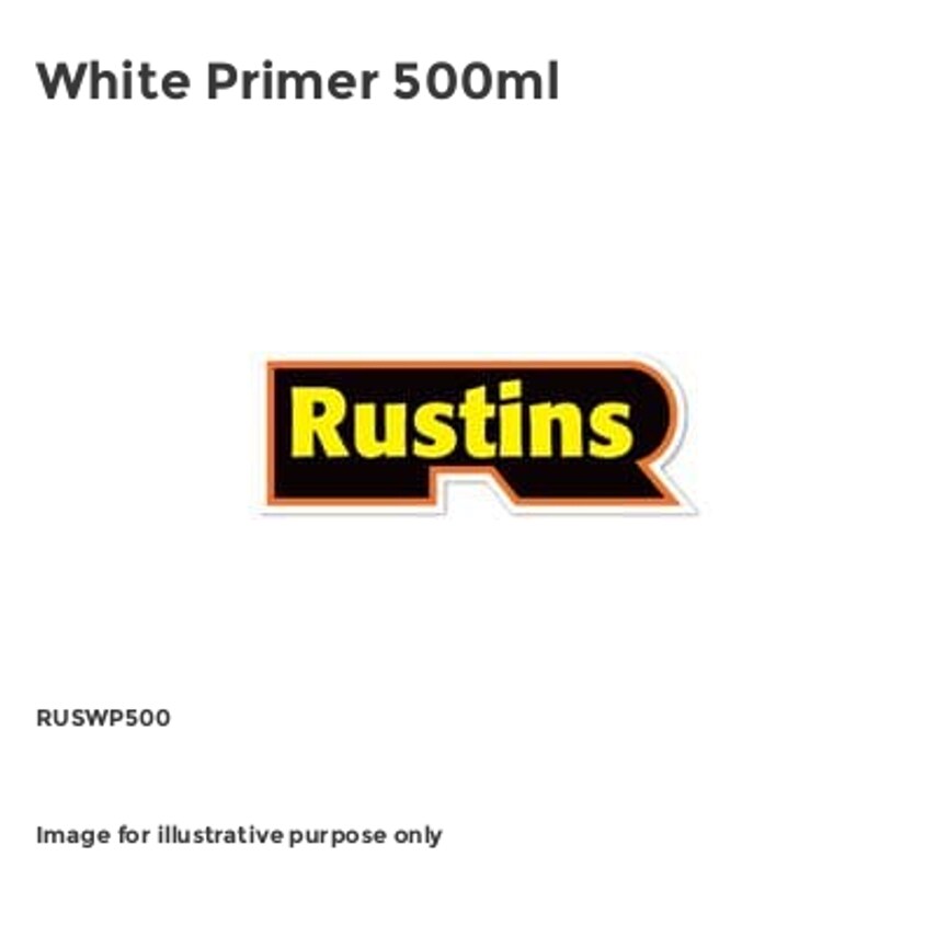 White Primer 500ml - RUSWP500