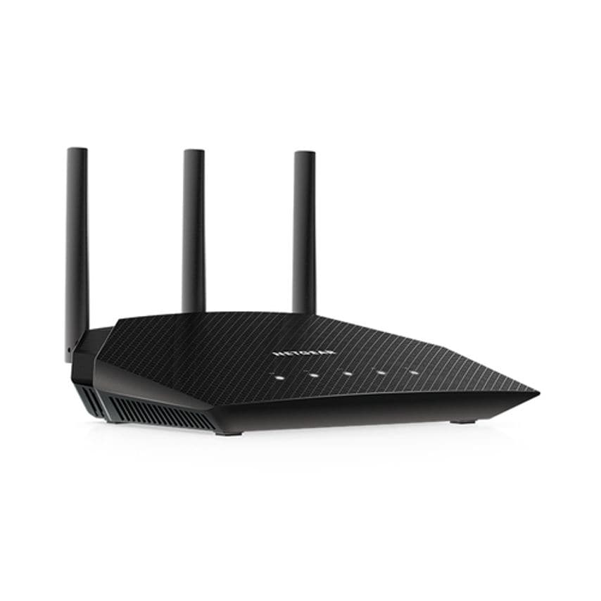 WiFi 6 (802.11ax) 1.8Gbps, 2.4 & 5GHz, 4x Gigabit LAN, Quad-core 1.5GHz CPU, 340 x 206 x 57 mm, Black