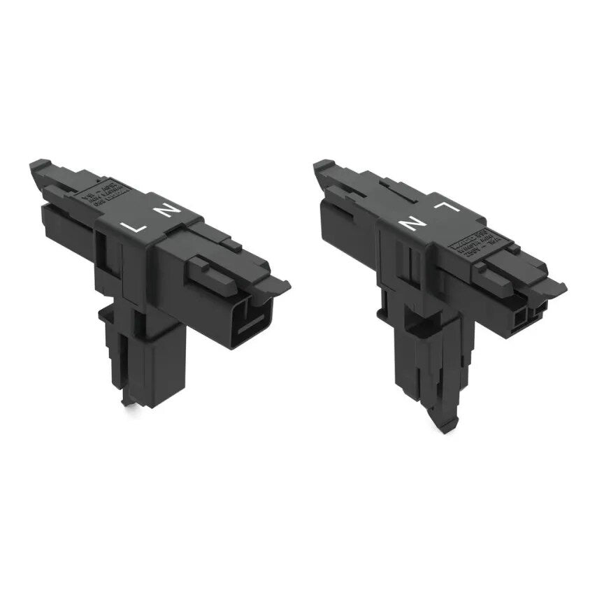 Winsta 2P T Connector Black - 890-1615