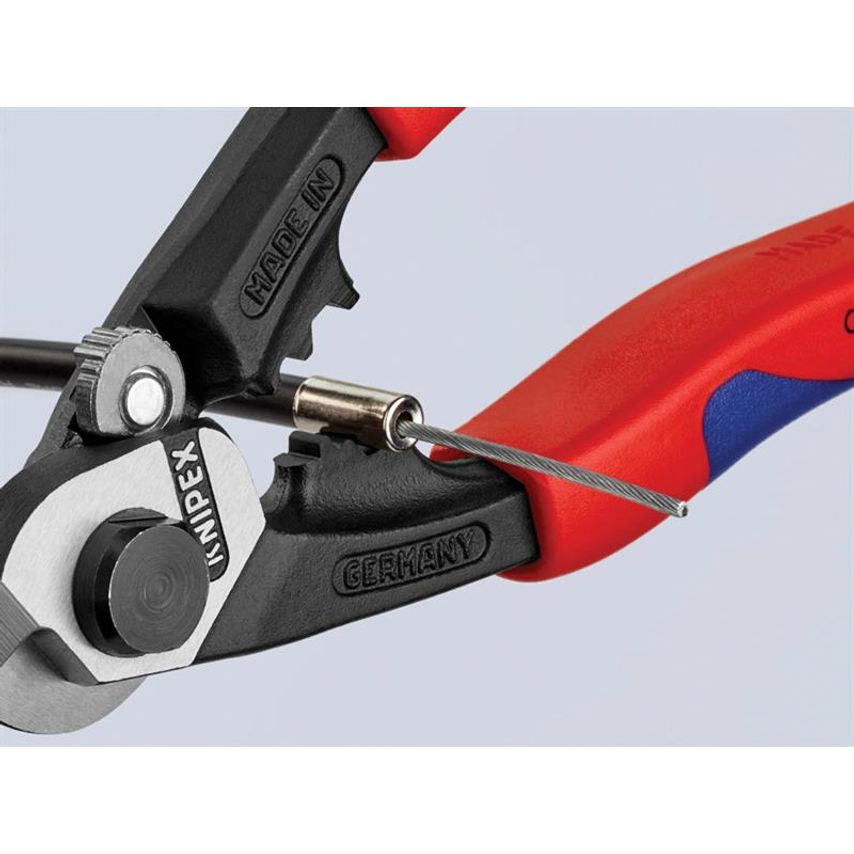 Wire Rope/Bowden Cable Cutters Multi-Component Grip 190mm KPX9562190