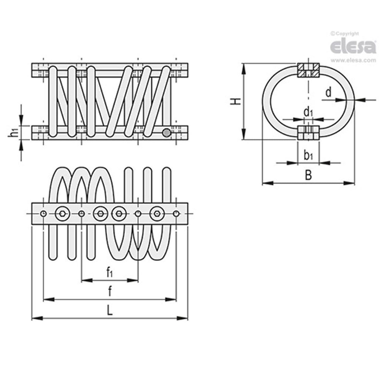 Wire rope isolator-AVC-6-13-135