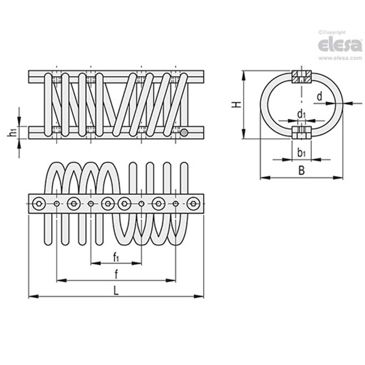 Wire rope isolator-AVC-8-13-120