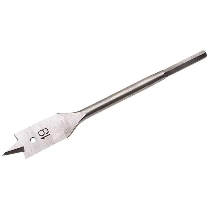 Wood Bit Flat Metric 19.0mm Carbon Steel