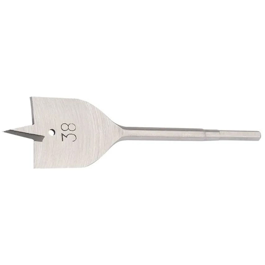 Wood Bit Flat Metric 38.0mm Carbon Steel