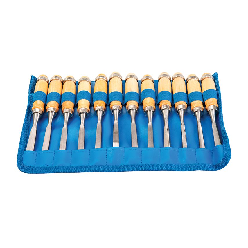 Wood Carving Set 12 Piece 200mm