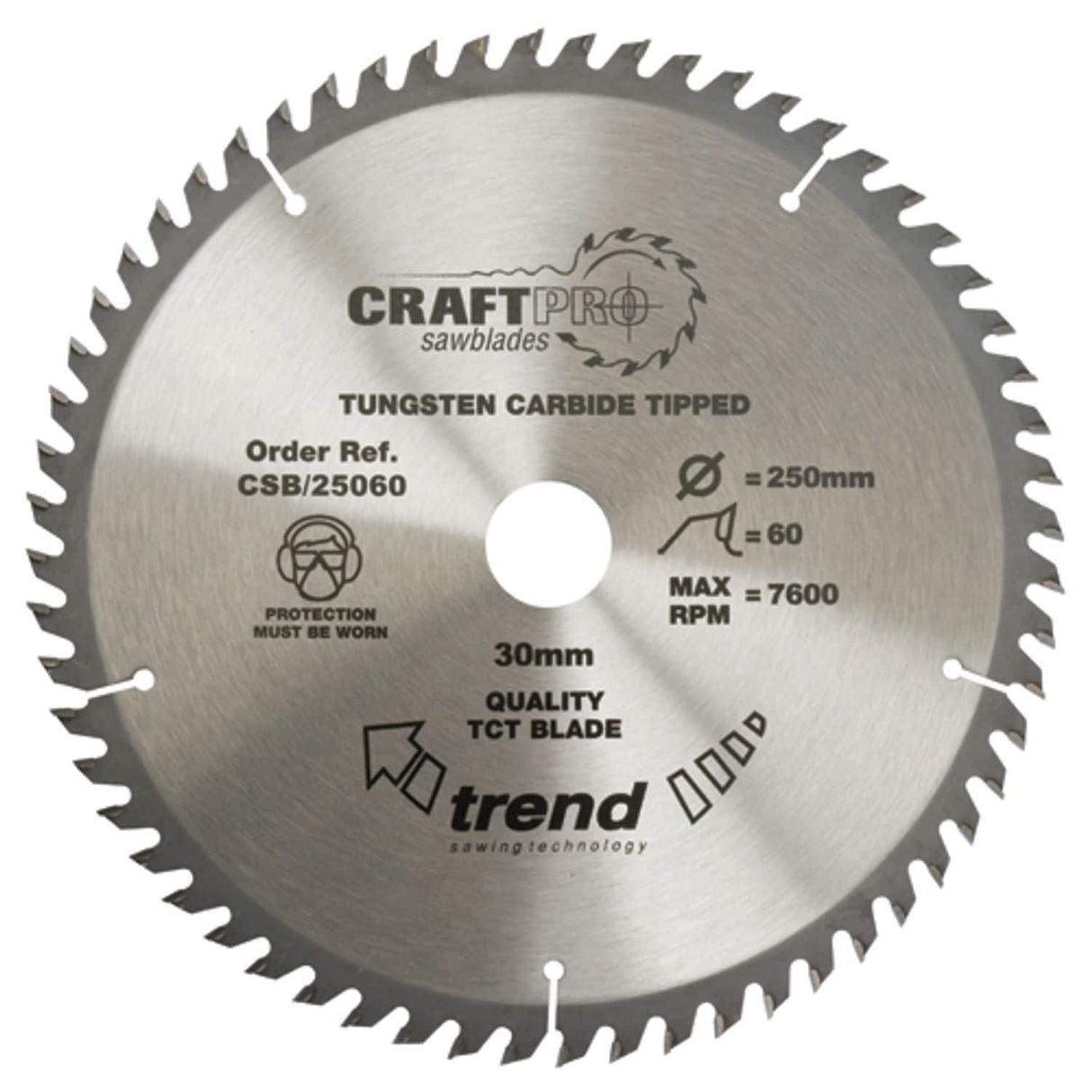 Wood Circular Saw Blade 350mm x 30mm x 64T