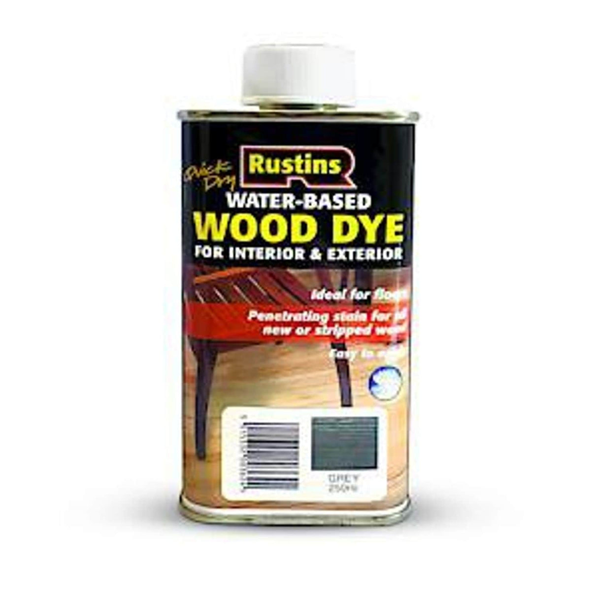 Wood Dye 250ml Quick Dry Grey