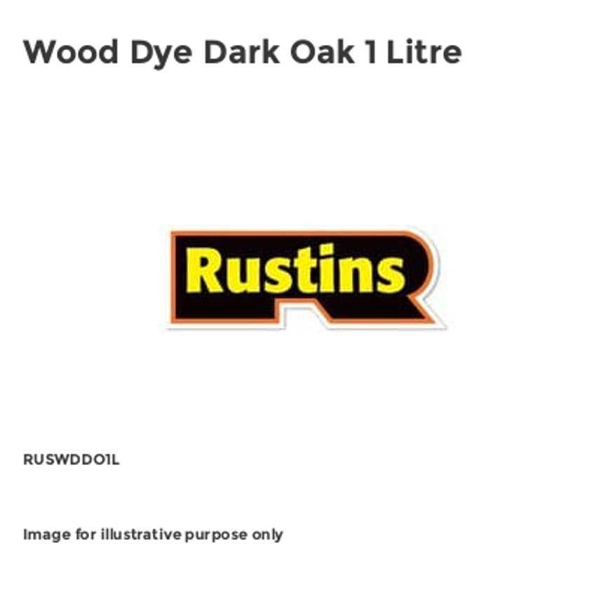 Wood Dye Dark Oak 1 Litre