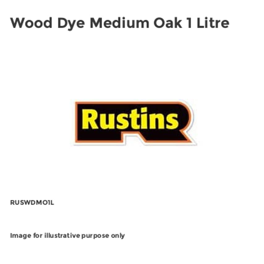 Wood Dye Medium Oak 1 Litre