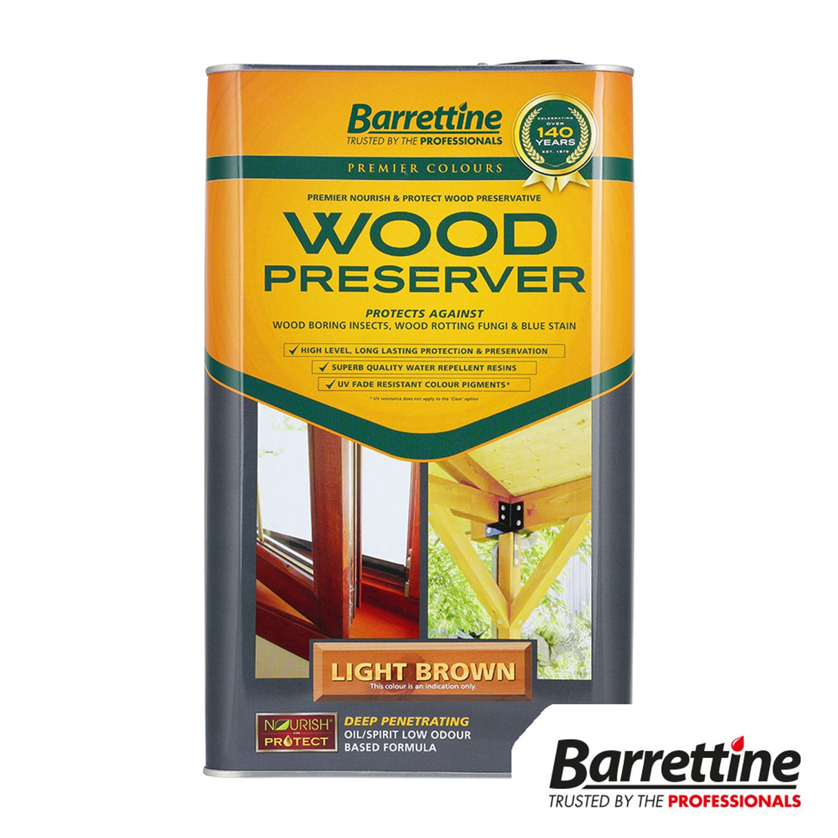 Wood Preserver Light Brown - WOLB005