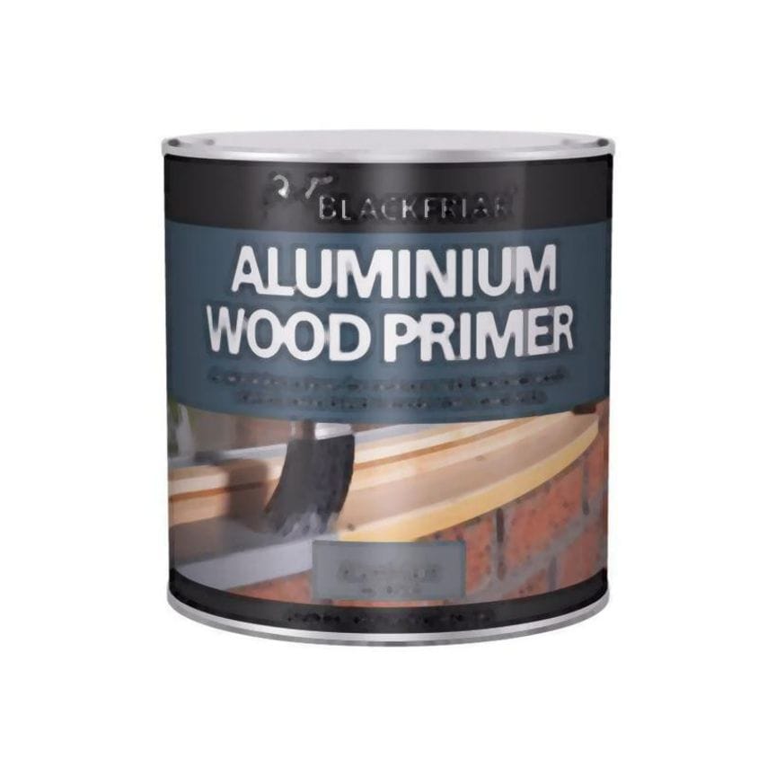 Wood Primer Aluminium 500ml BKFWPA500