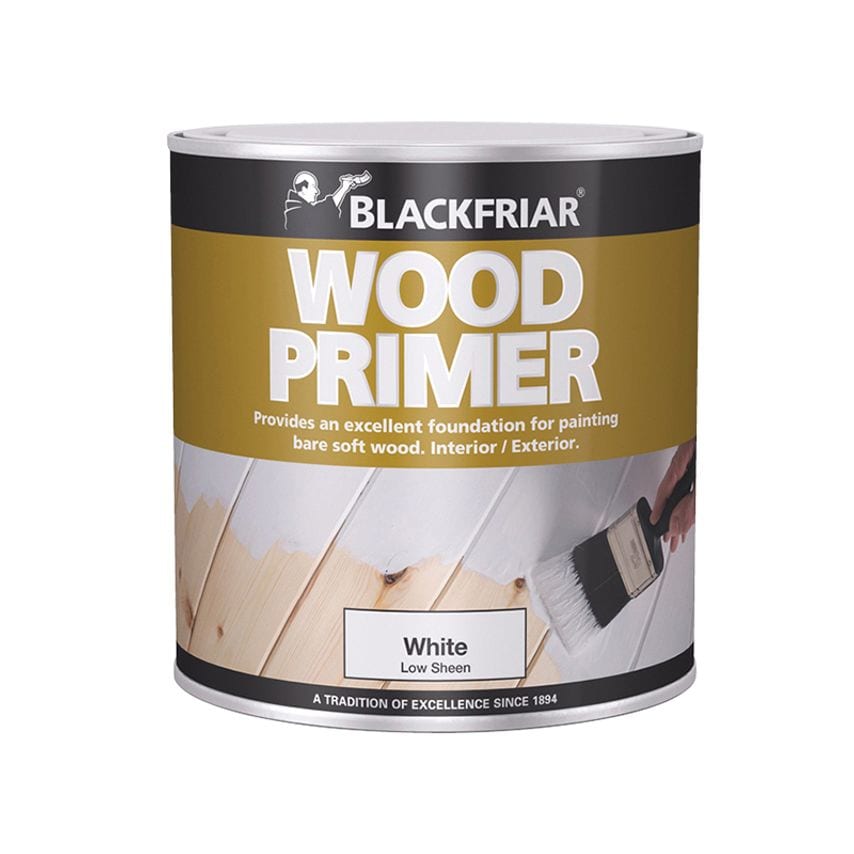 Wood Primer White 250ml BKFWPW250