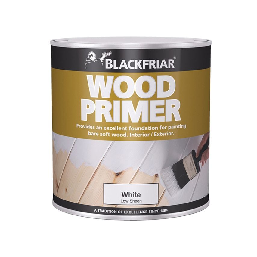 Wood Primer White 500ml BKFWPW500