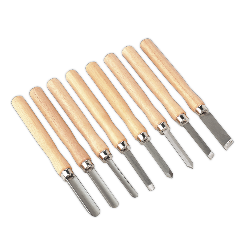 Wood Turning Chisel Set 8 Piece