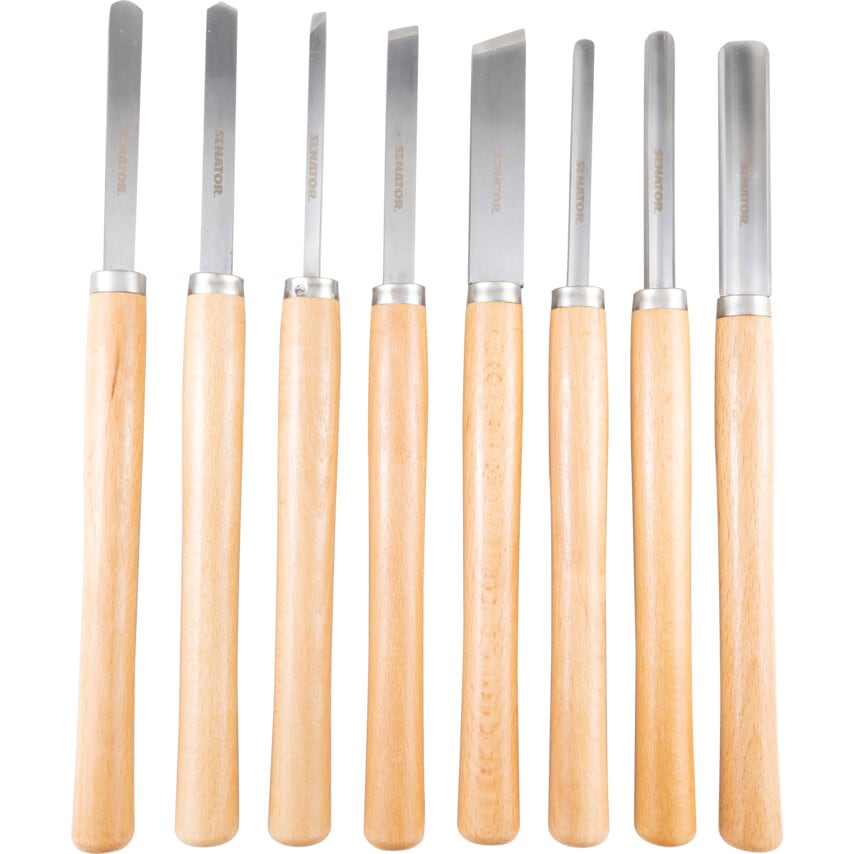 Wood Turning Tool Set (8 Piece)
