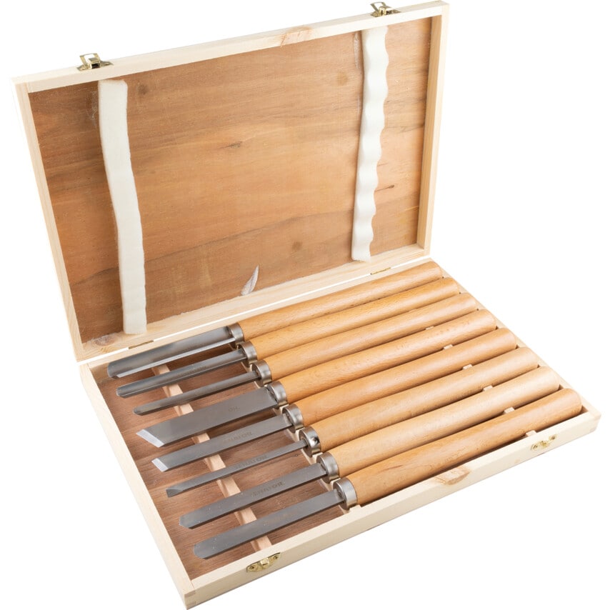 Wood Turning Tool Set (8 Piece)