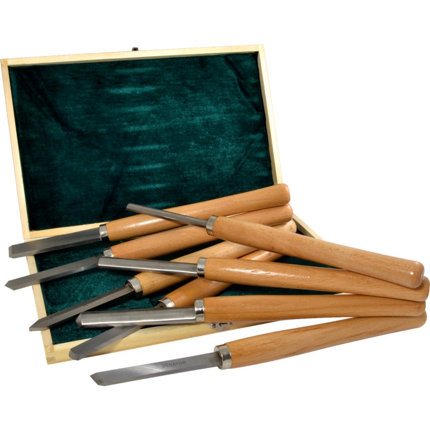 Wood Turning Tool Set (8 Piece)