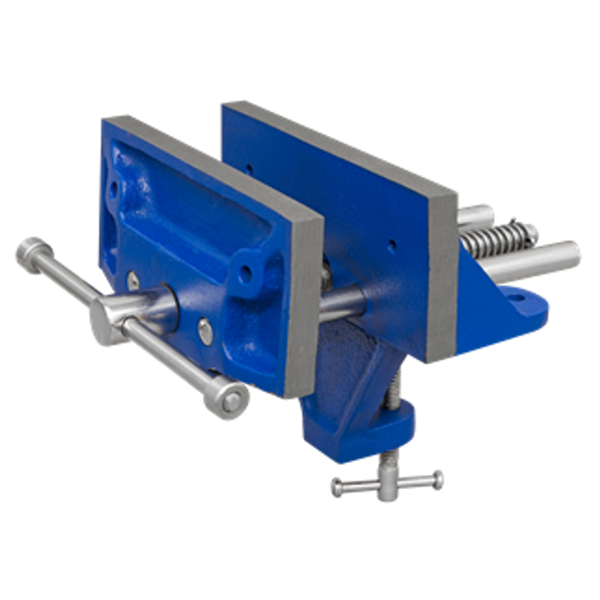 Woodworking Vice 150mm with Clamp Mount