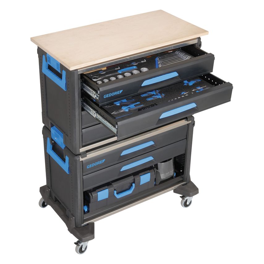 WorkMo W3 with tool assortment 110 pcs