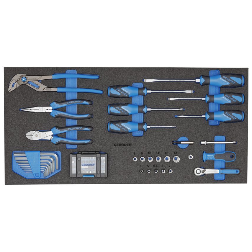 WorkMo W3 with tool assortment 110 pcs