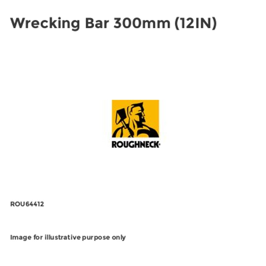 Wrecking Bar 300mm (12IN) ROU64412