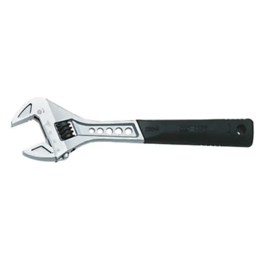 Wrench Adjust Sure Drive Jaws 250mm Chrome Vndm Steel