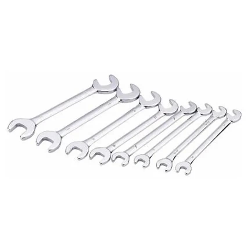 Wrench Open End Midget Metric 8 Piece Set