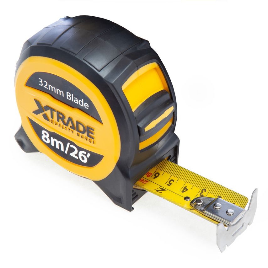 X0900004 Metric/Imperial Dual Sided Tape Measure 8m