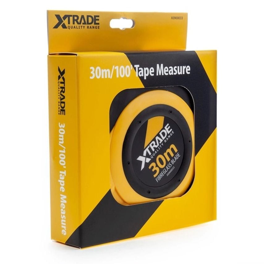 X0900033 Metric/Imperial Closed Case Tape Measure 30m