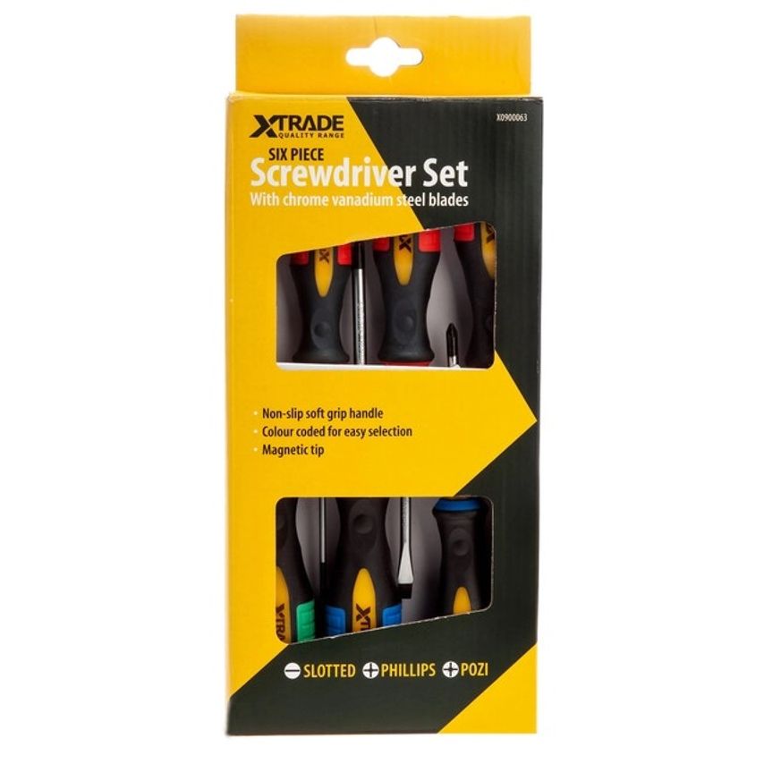X0900063 Screwdriver Set (6 Piece)