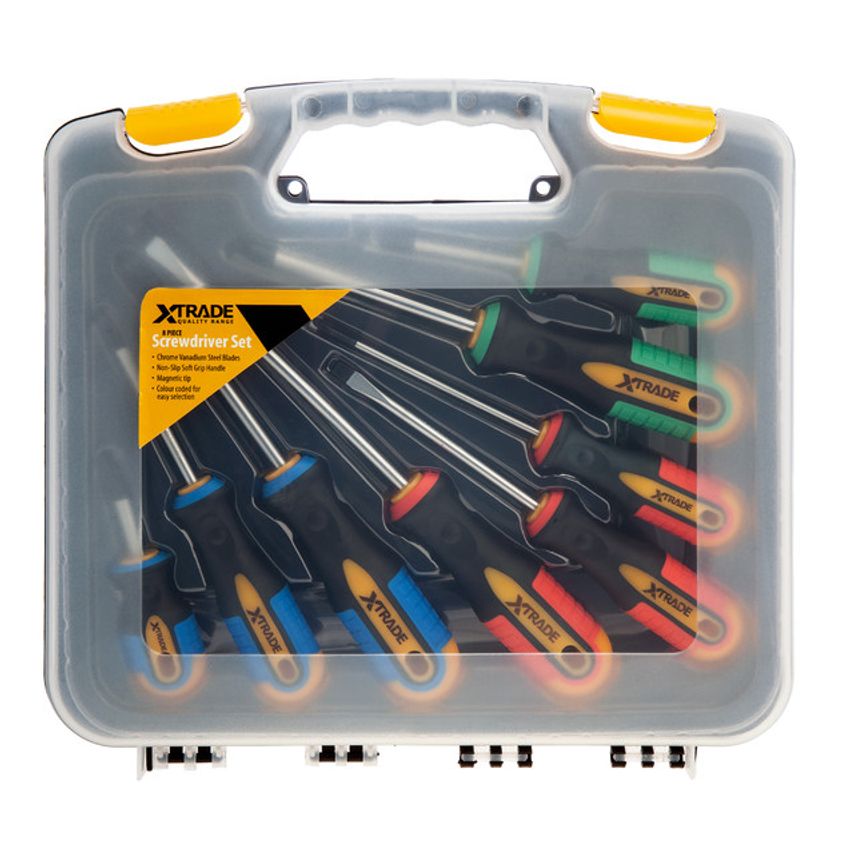 X0900064 Screwdriver Set (8 Piece)