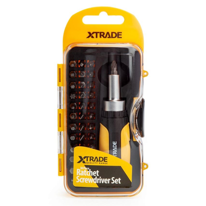 X0900077 Ratchet Screwdriver Set (38 Piece)