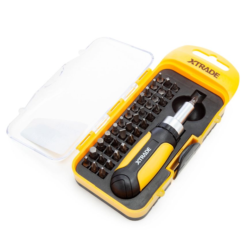 X0900077 Ratchet Screwdriver Set (38 Piece)