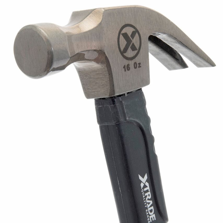 X0900086 Claw Hammer with Fibreglass Handle 16oz