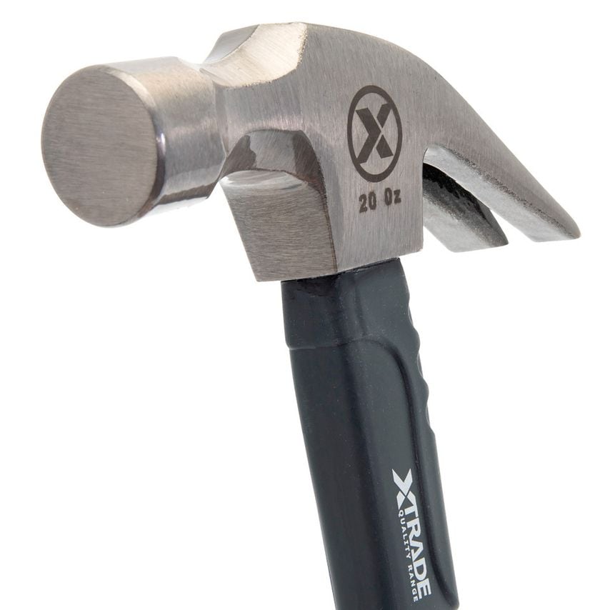 X0900087 Claw Hammer with Fibreglass Handle 20oz