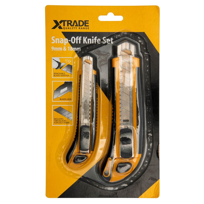 X0900090 Snap-Off Knife Set - 9mm & 18mm