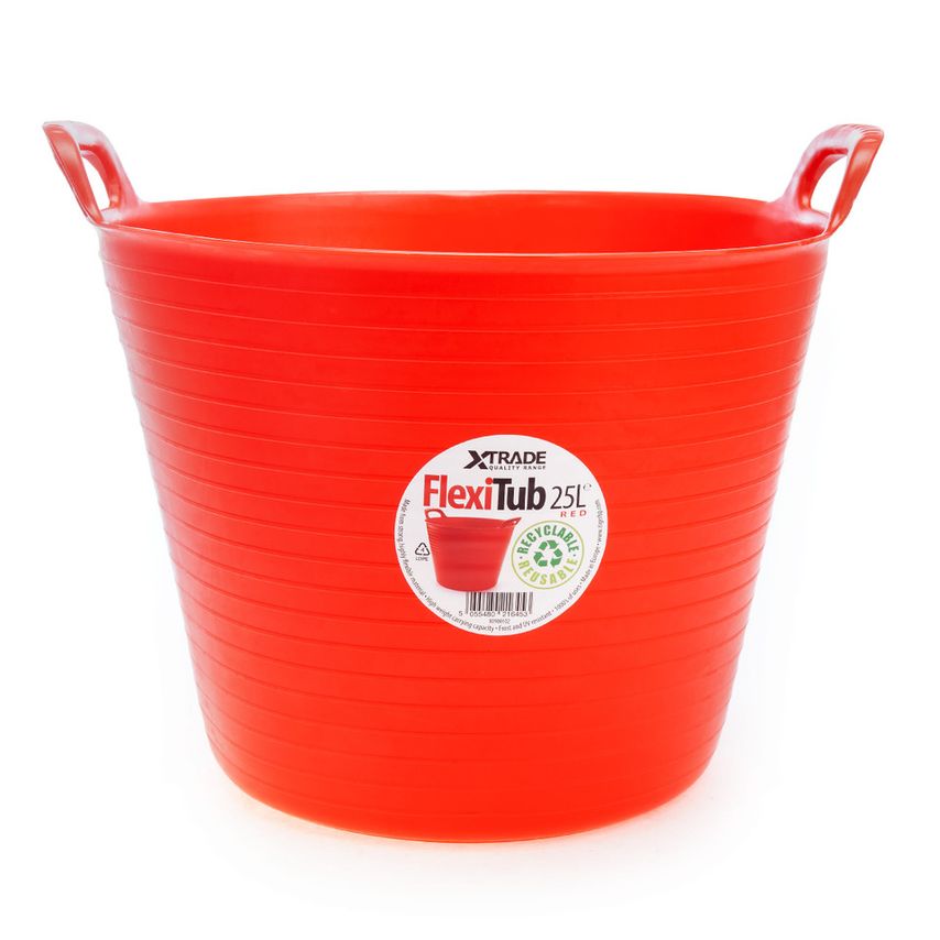 X0900102 FlexiTub Red 25L
