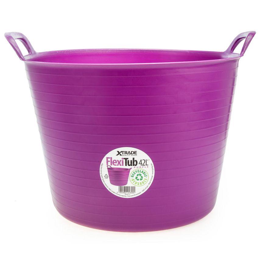 X0900113 FlexiTub Purple 42L