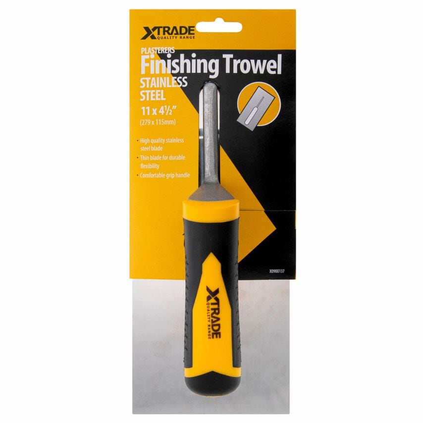 X0900137 Plasterers Finishing Trowel Stainless Steel 11" /279mm