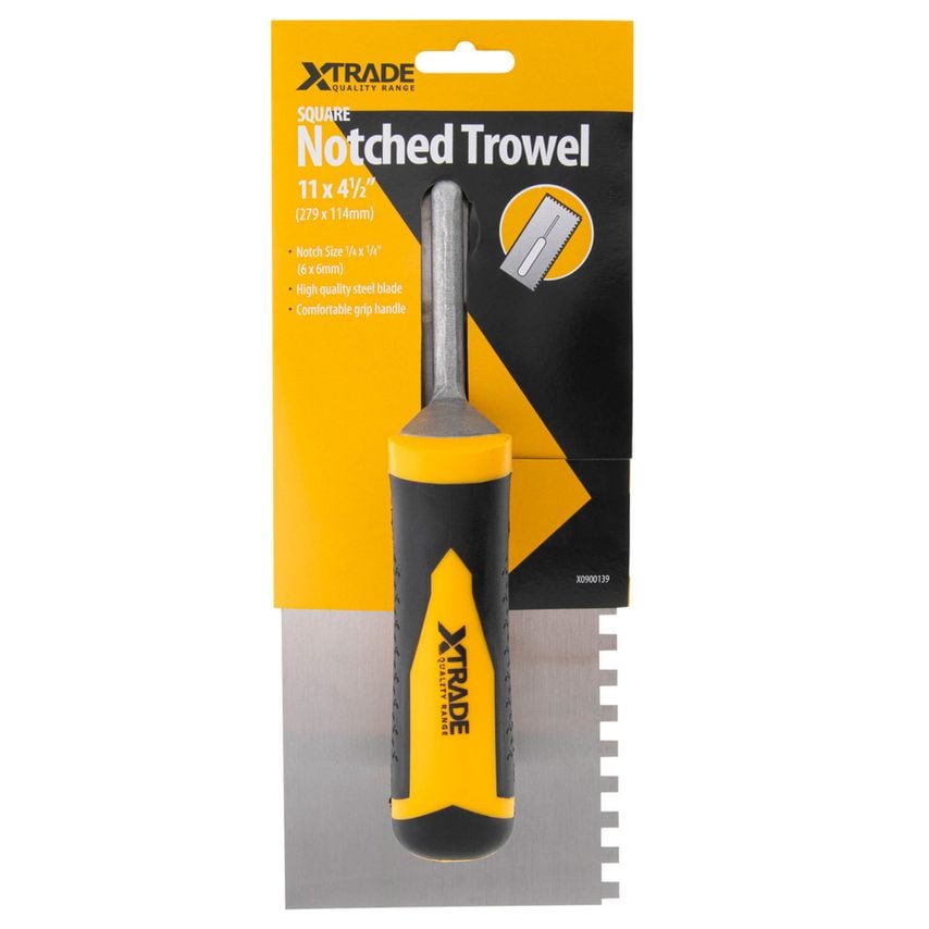 X0900139 Square Notched Trowel 11" /279mm